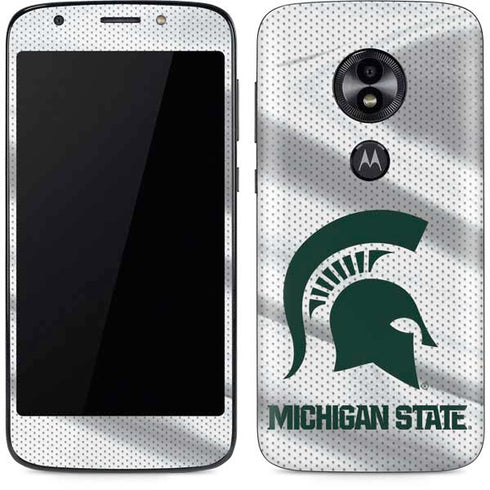 Michigan State University Spartans Jersey Moto E5 Play Skin
